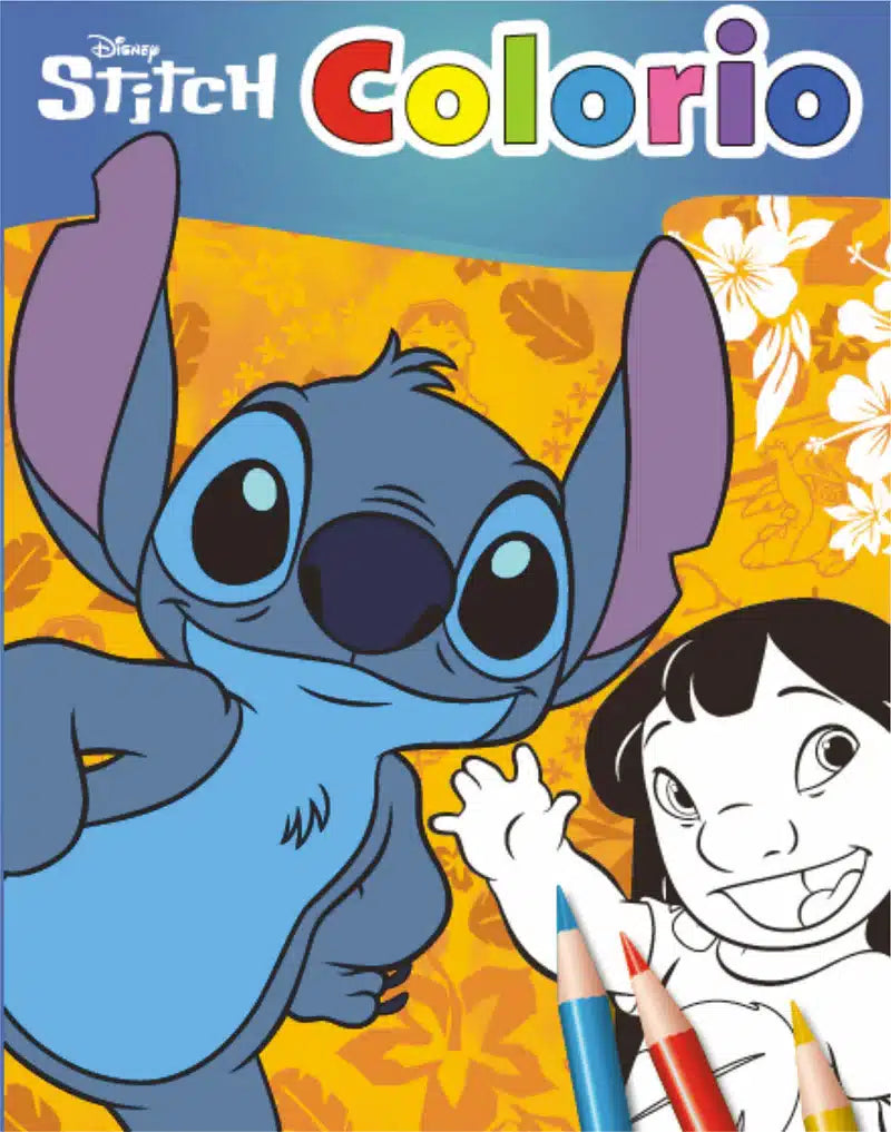 Intro Stitch colorio kleurboek, 32pag.