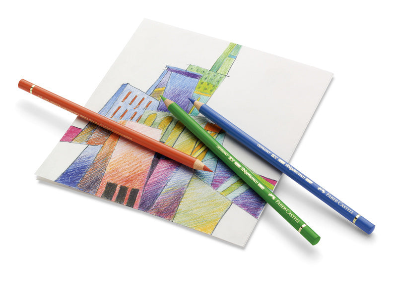 Faber-Castell Faber castell fc-110012 kleurpotlood polychromos 3,8mm kerndikte etui à 12 stuks