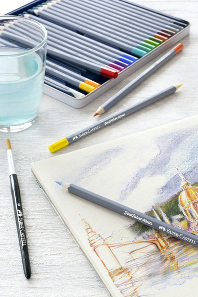 Faber-Castell Faber castell fc-114648 aquarelkleurpotlood goldfaber etui 48 stuks