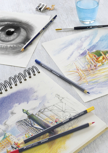Faber-Castell Faber castell fc-114648 aquarelkleurpotlood goldfaber etui 48 stuks