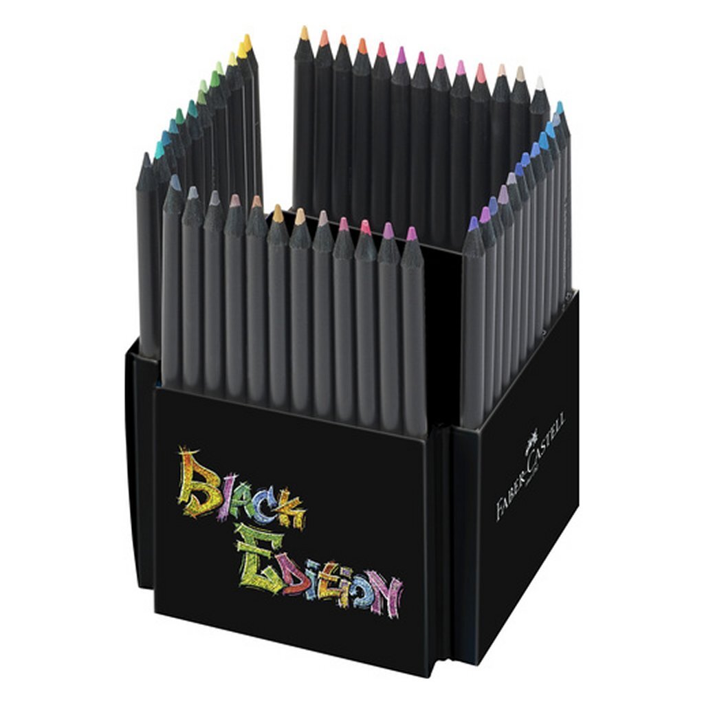 Faber-Castell Faber castell fc-116450 black edition kleurpotloden 50 stuks