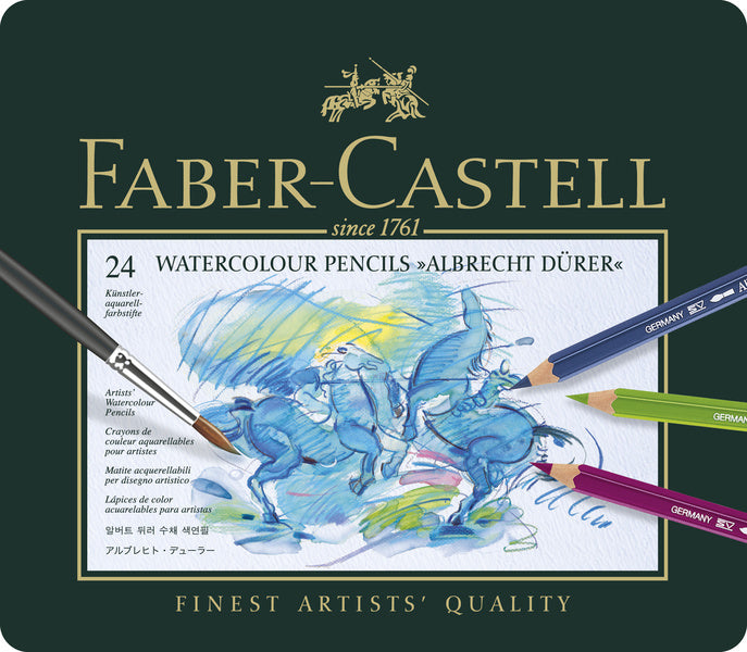 Faber-Castell Faber castell fc-117524 aquarelpotlood albrecht dürer etui à 24 stuks