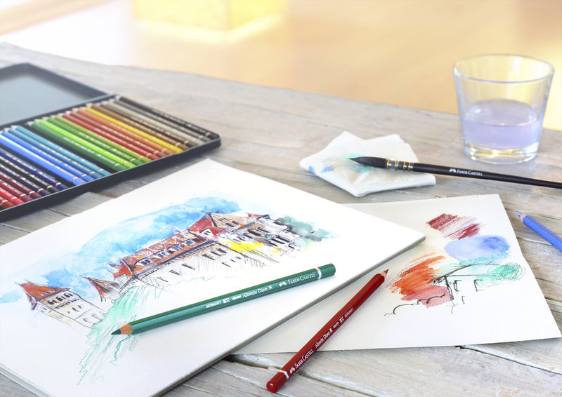 Faber-Castell Faber castell fc-117524 aquarelpotlood albrecht dürer etui à 24 stuks