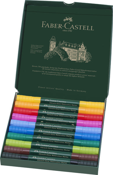 Faber-Castell Faber castell fc-160310 aquarel marker albrecht dürer doos a 10 stuks