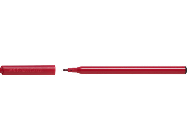 Faber Castell fc-554201 viltstift 12 stuks uitwasbaar karton etui