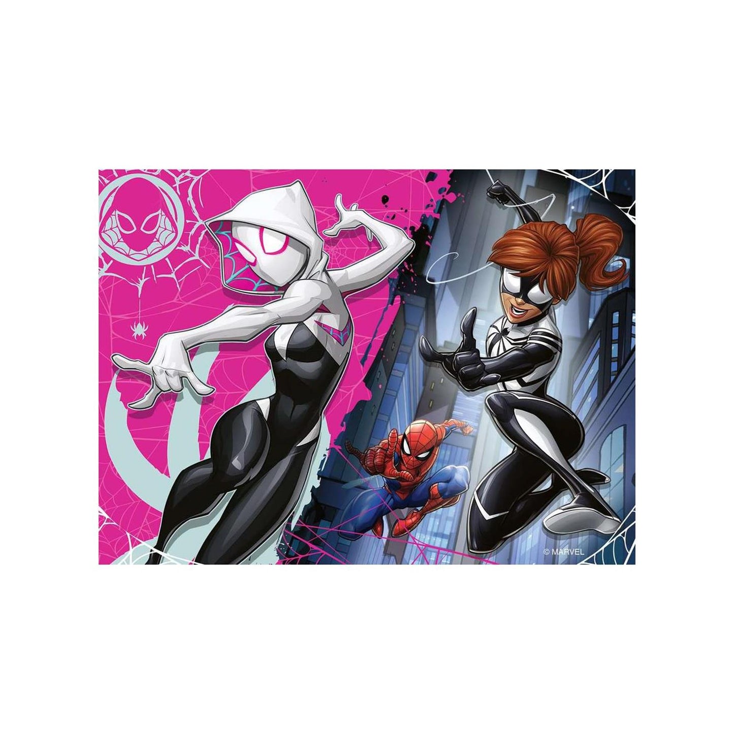 Ravensburger Marvel spider-man 4-in-1 puzzel