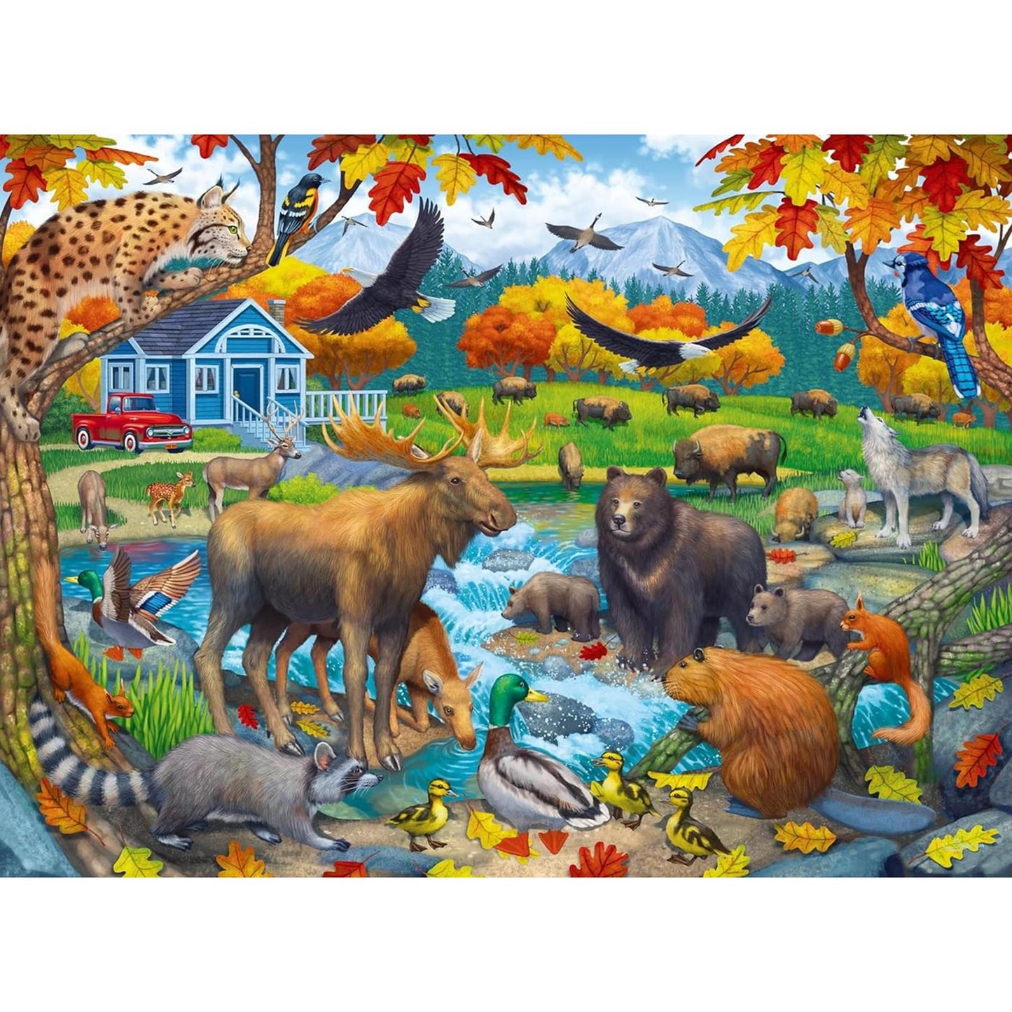 Ravensburger puzzel wildlife 150pcs