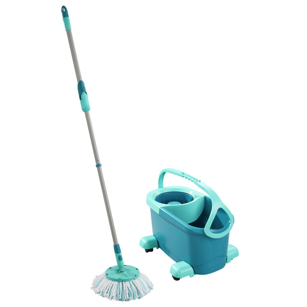 Leifheit Mop ergo blauw