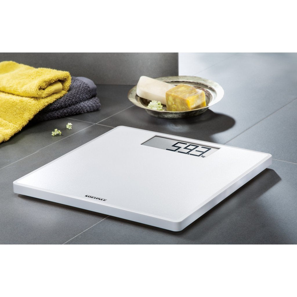 Leifheit Soehnle 63856 style sense safe 100 digitale personenweegschaal wit