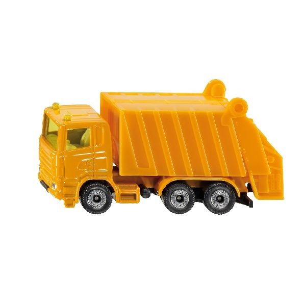 Siku 0811 vuilniswagen 8,7cm oranje