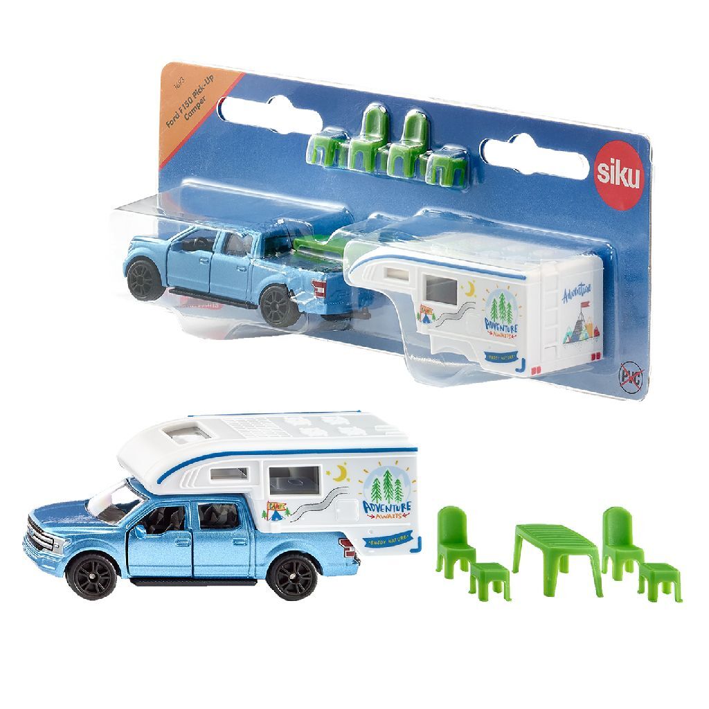 SIKU 1693 ford f150 pick-up camper