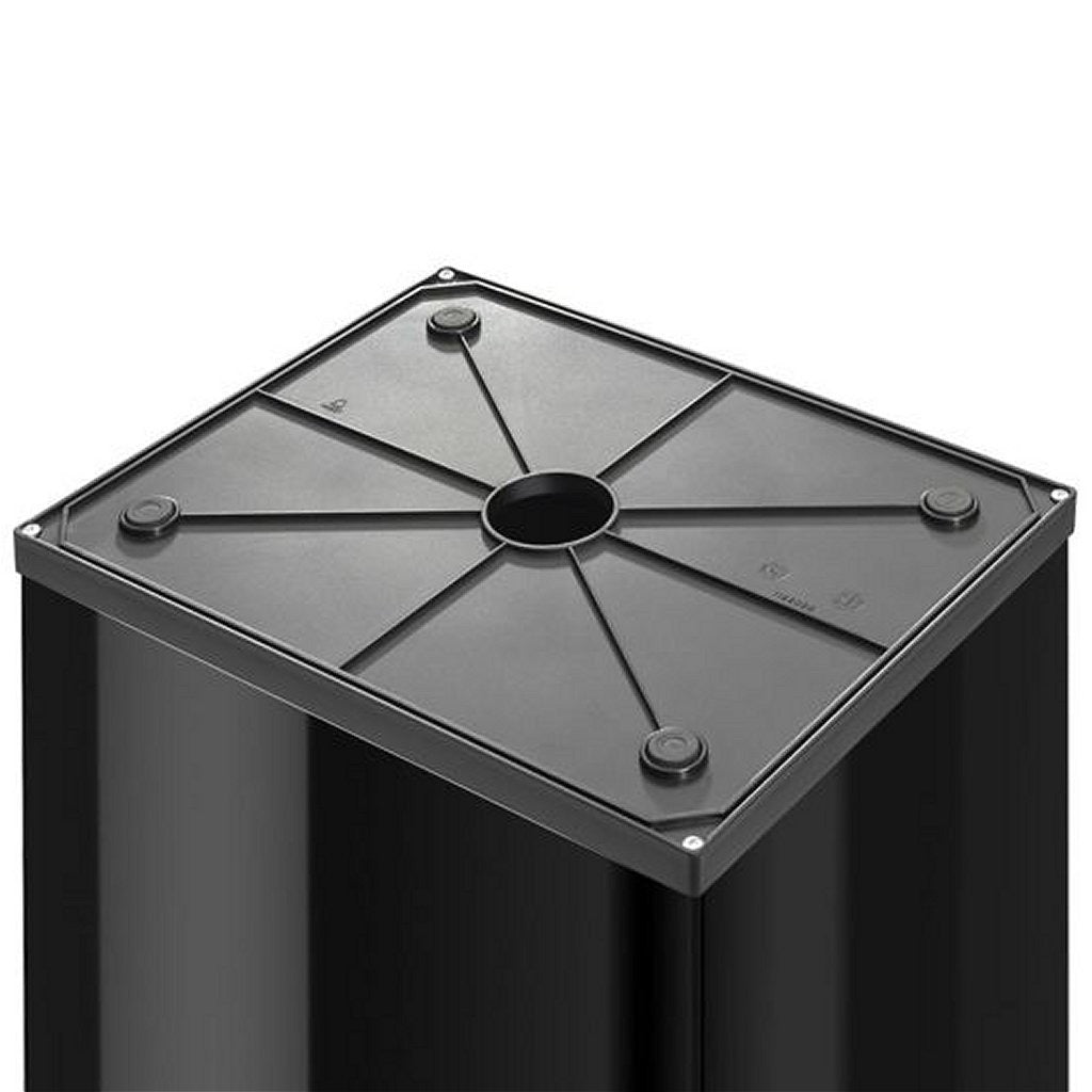 Hailo Prullenbak 0840-141 zwart big-box swing l
