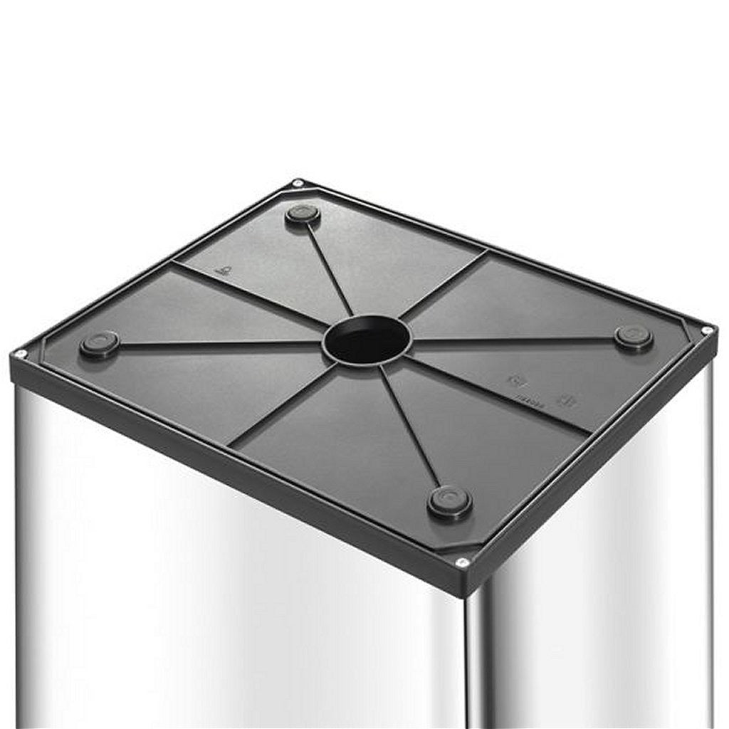 Hailo Prullenbak 0860-221 zilver big-box swing xl