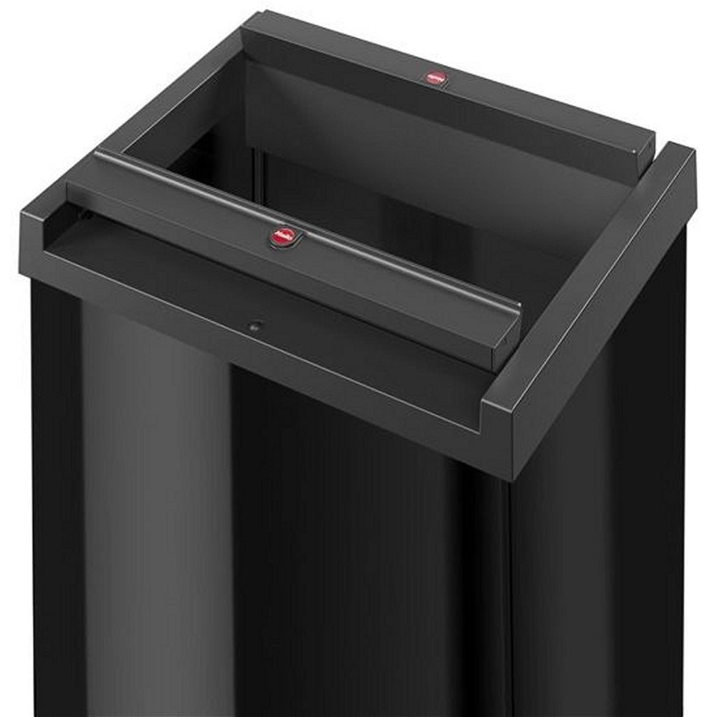 Hailo Prullenbak 0860-241 zwart big-box swing xl