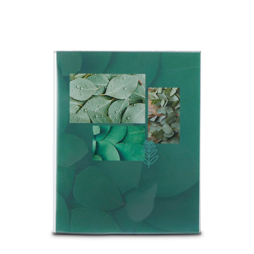 Cornat Hama singo ii soft cover fotoalbum leaves voor 80 foto #039;s van 10x15 cm groen