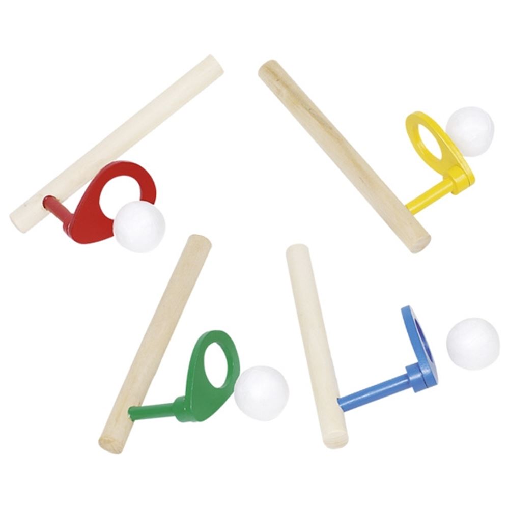 Goki Zwevend balspel. 15 cm. 4 kleuren. 4+