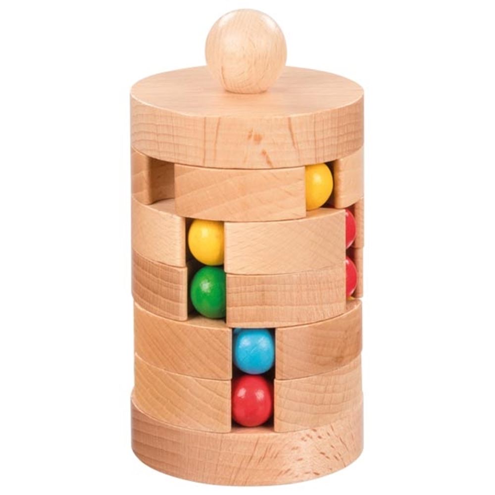 Puzzel Bal toren. 13,5x7 cm. 6+