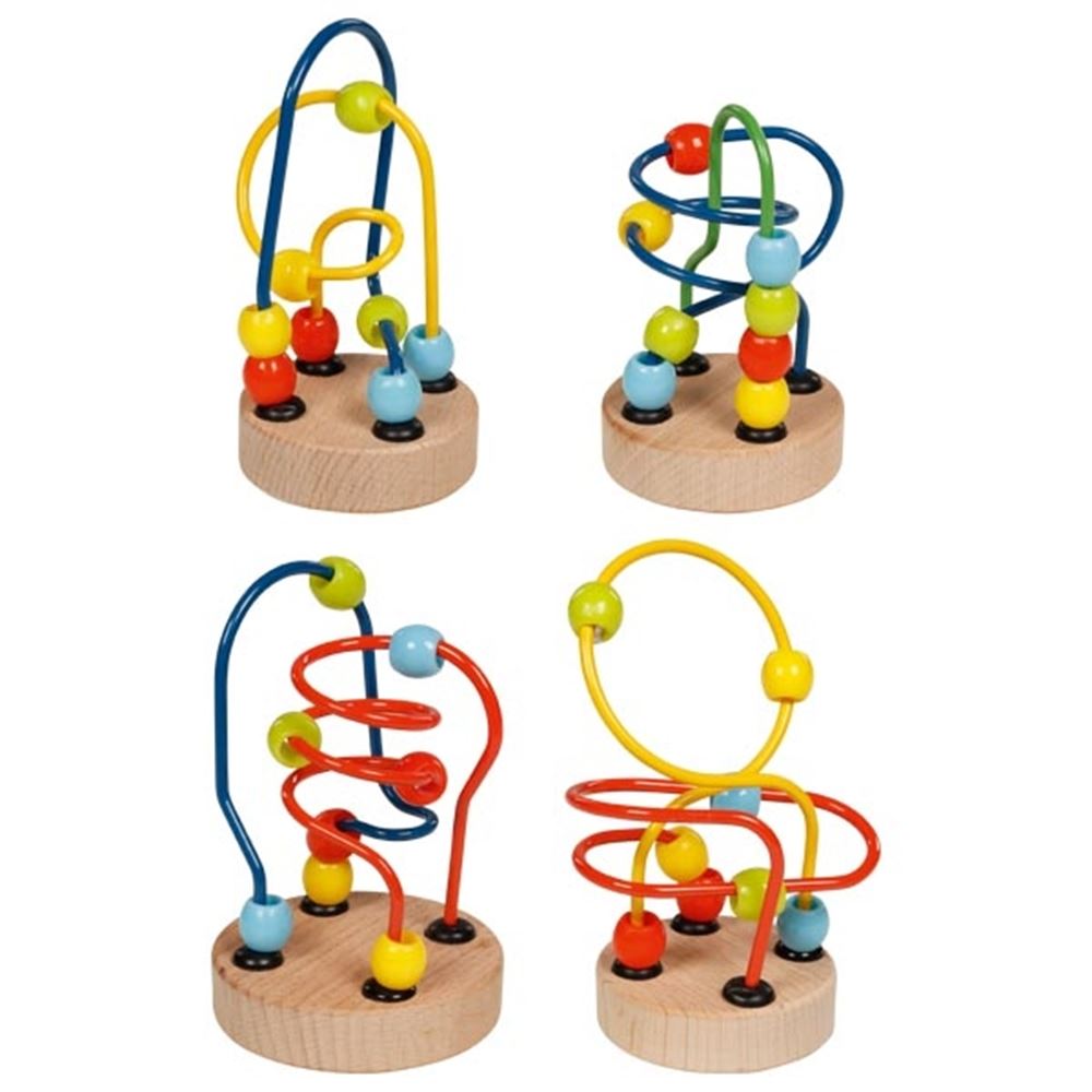 Goki Mini kralendoolhof. 7-9 cm. 4 assortie.