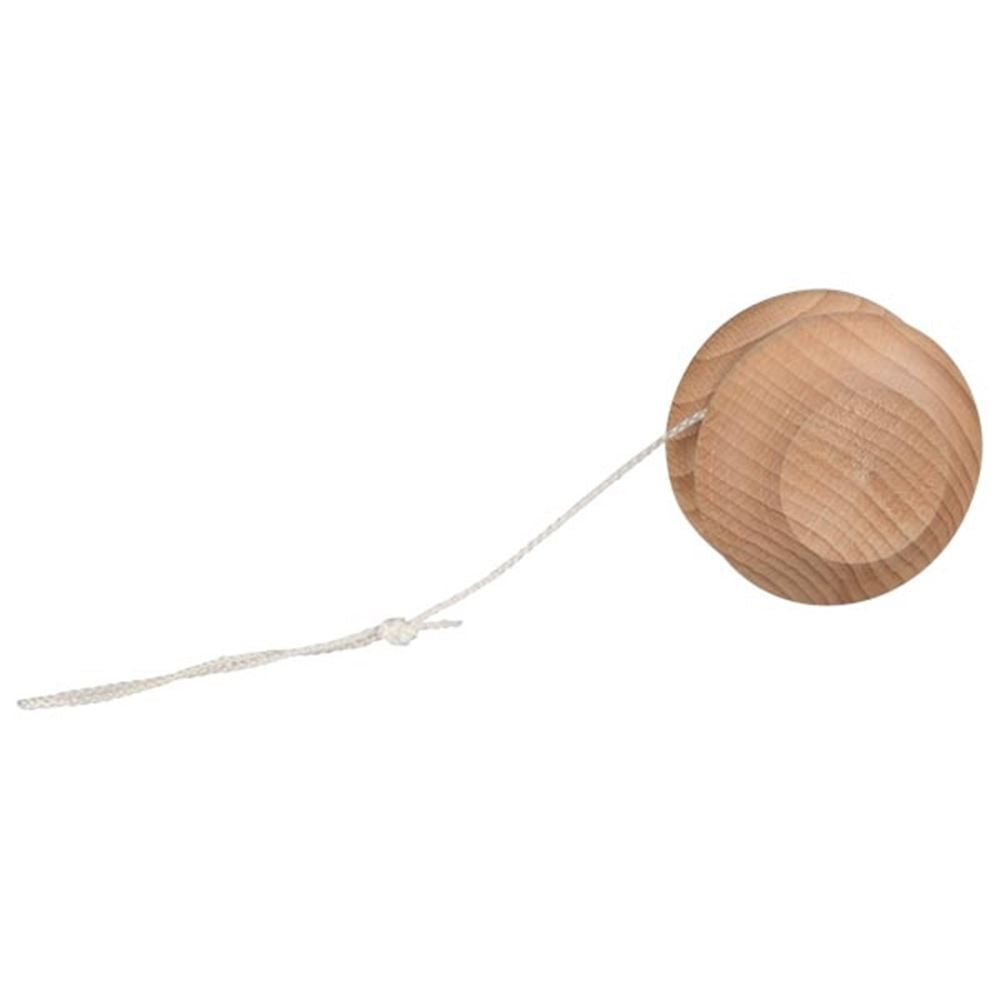 Houten Jojo, blank hout. 5 cm. 4+