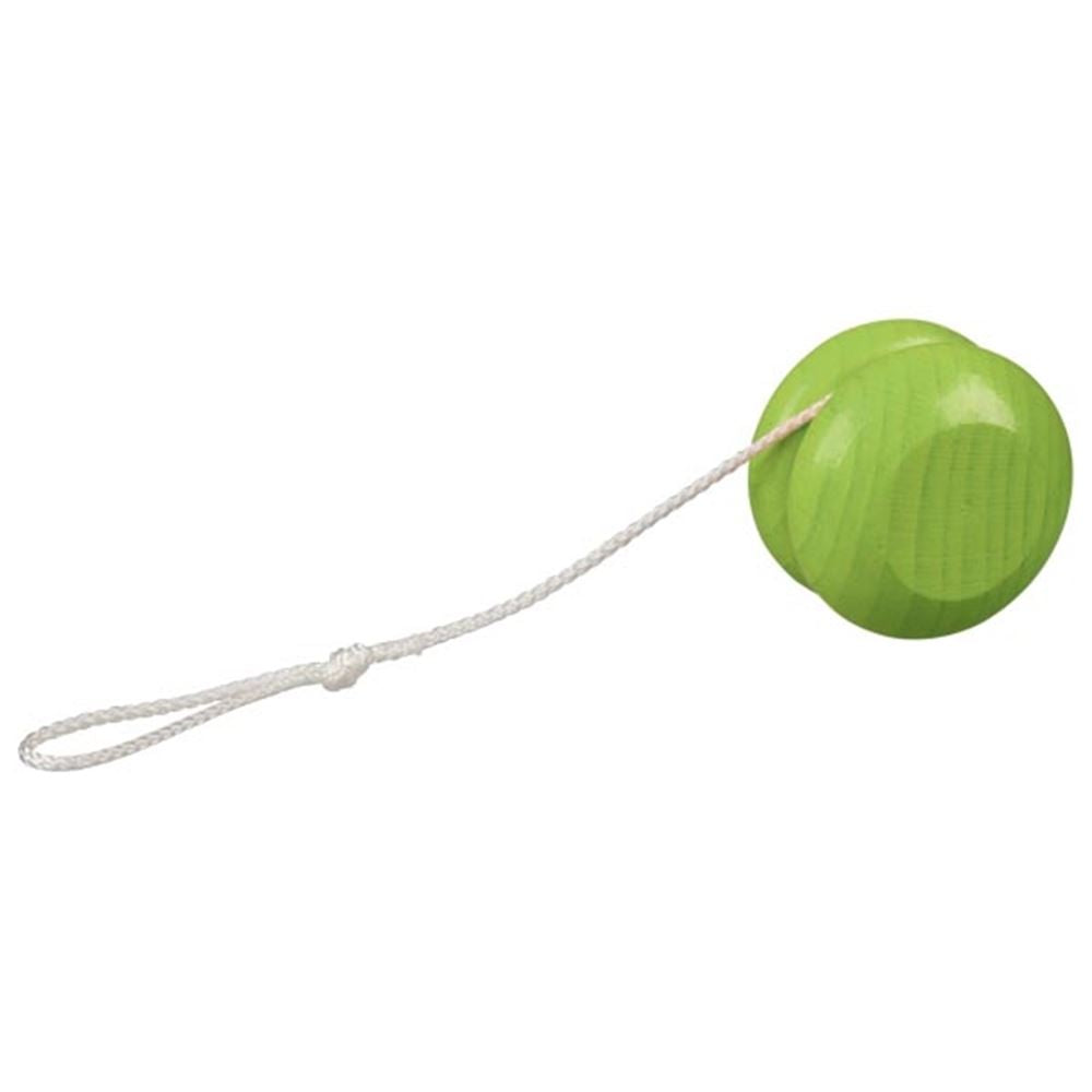Houten Jojo, groen. 5 cm. 4+