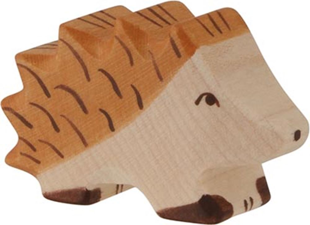 Holztiger Egel, klein. 5 cm.