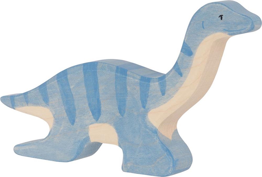 Holztiger Plesiosaurus. 19 cm.