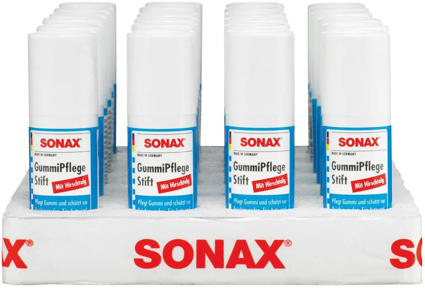 SONAX gummipflege gummipflegestift rubber care stick 20g sb tube