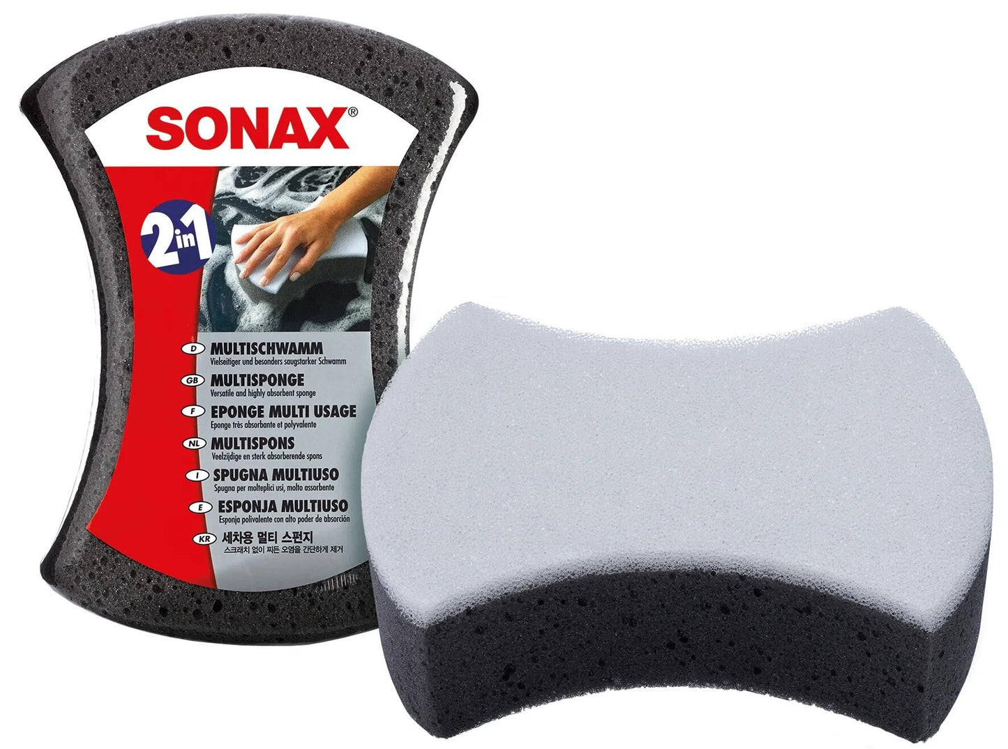 SONAX reinigungsschwamm multi-table sponge