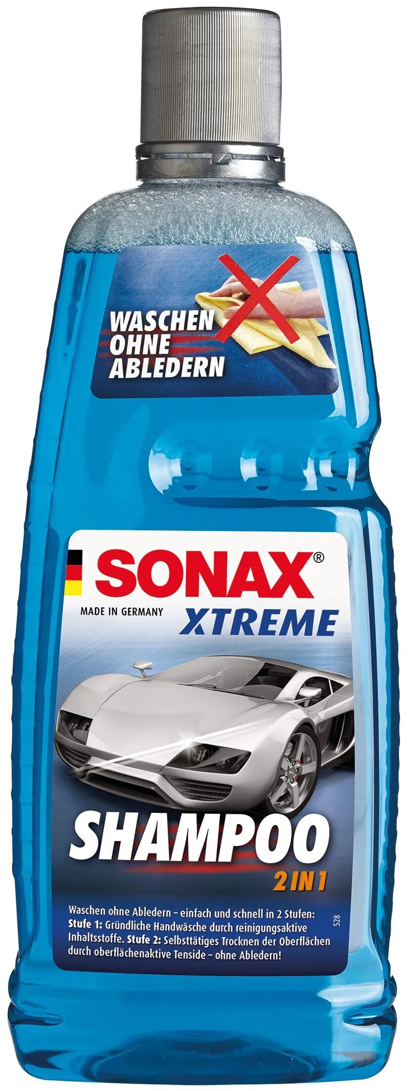 SONAX autoshampoo xtreme 2 in 1 shampoo 2 in 1 extreme 1 ltr.