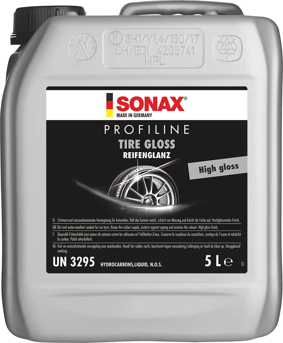 SONAX reifenglanz professional tire shine 5 ltr