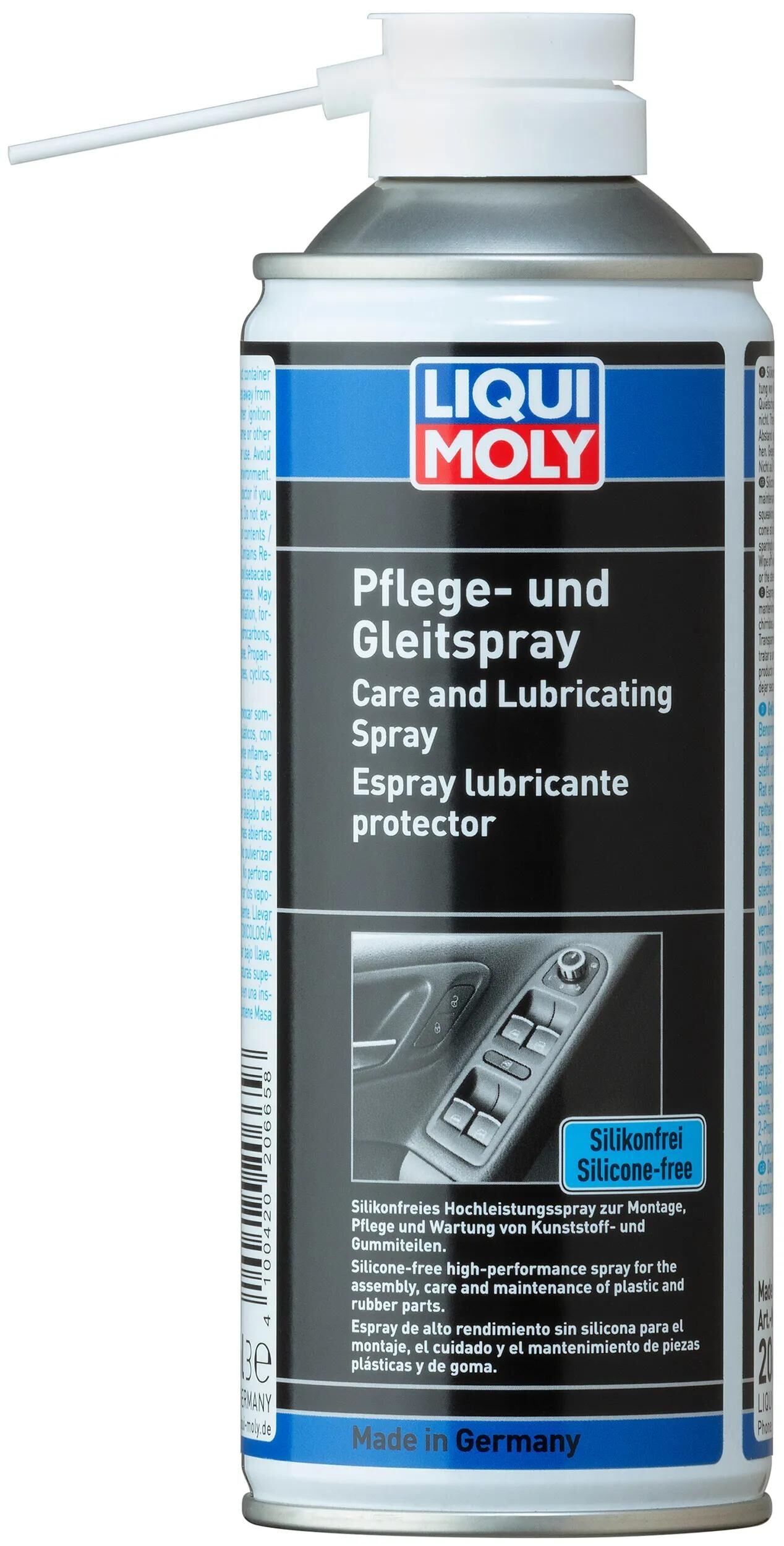 LIQUI MOLY fettspray pflege- und gleitspray care and lubricating spra