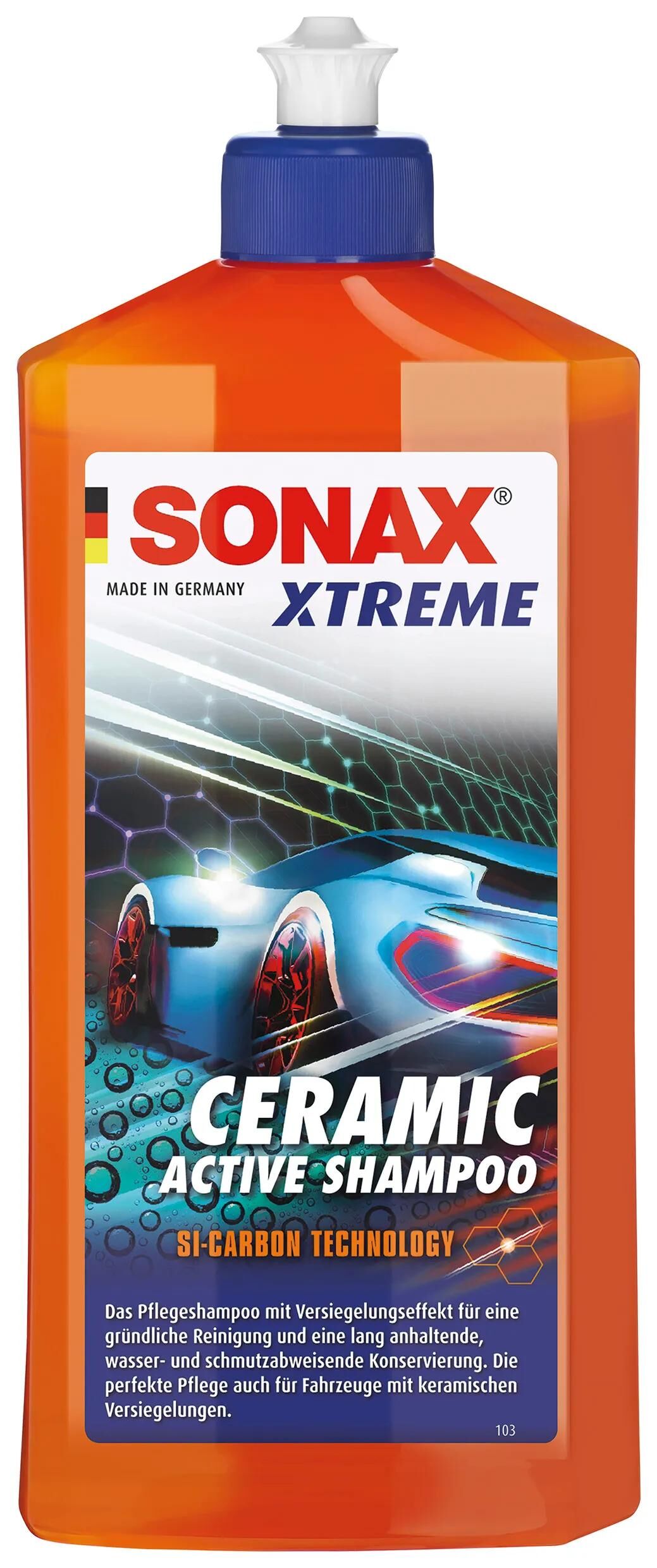 SONAX autoshampoo xtreme ceramic activeshampoo ceramic activeshampoo 500 xtreme