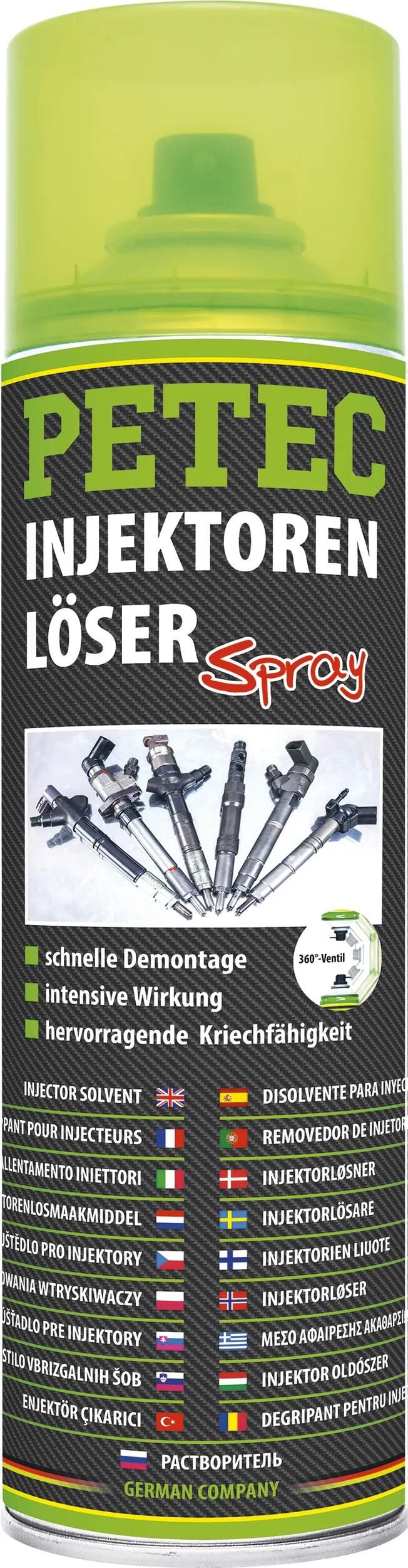 PETEC rostlöser injektorenlöser injector solvent 500 ml