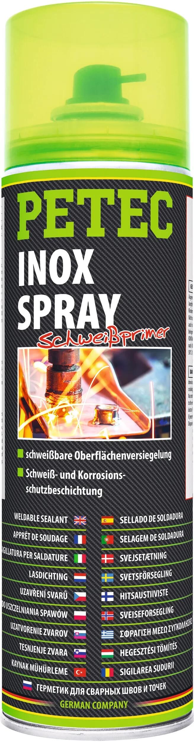 PETEC korrosionsschutz inox spray inox spray 500 ml