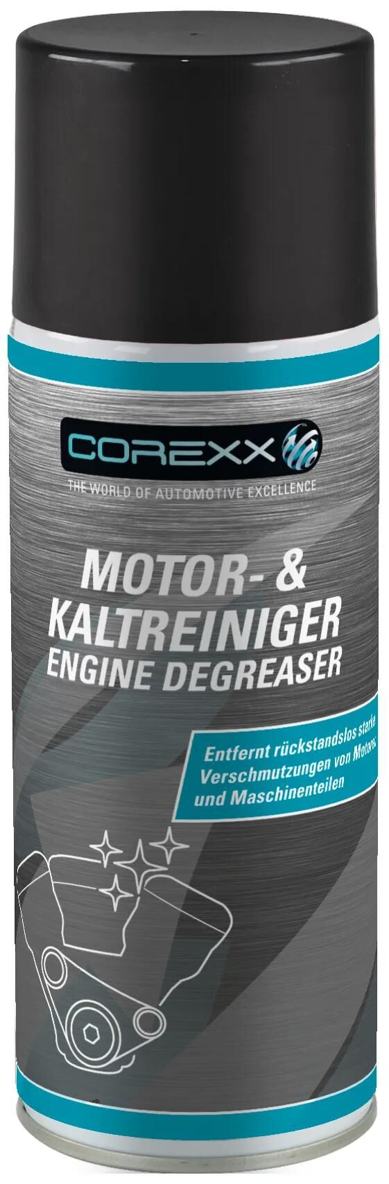 COREXX kaltreiniger motor- kaltreiniger engine cold cleaner 400ml