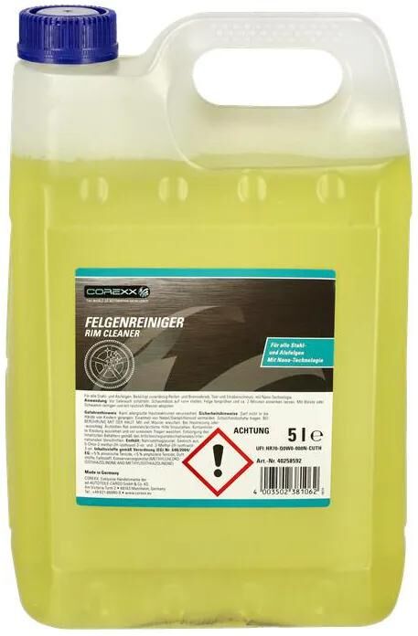 COREXX felgenreiniger rim cleaner 5 l