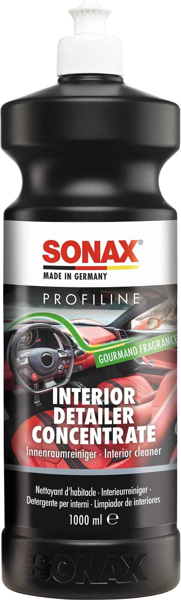 SONAX innenreiniger interior detailer concentrate interior detailer 1 l water bottles concentrate