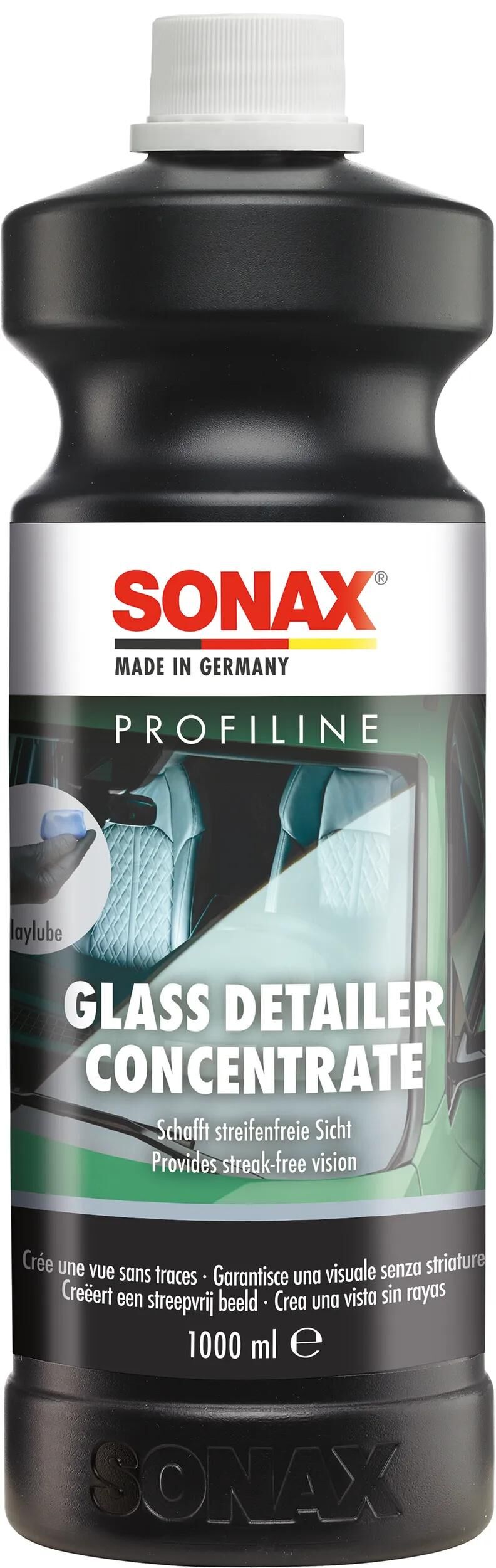 SONAX scheibenreiniger glass detailer concentrate glass detailer 1 l water bottles