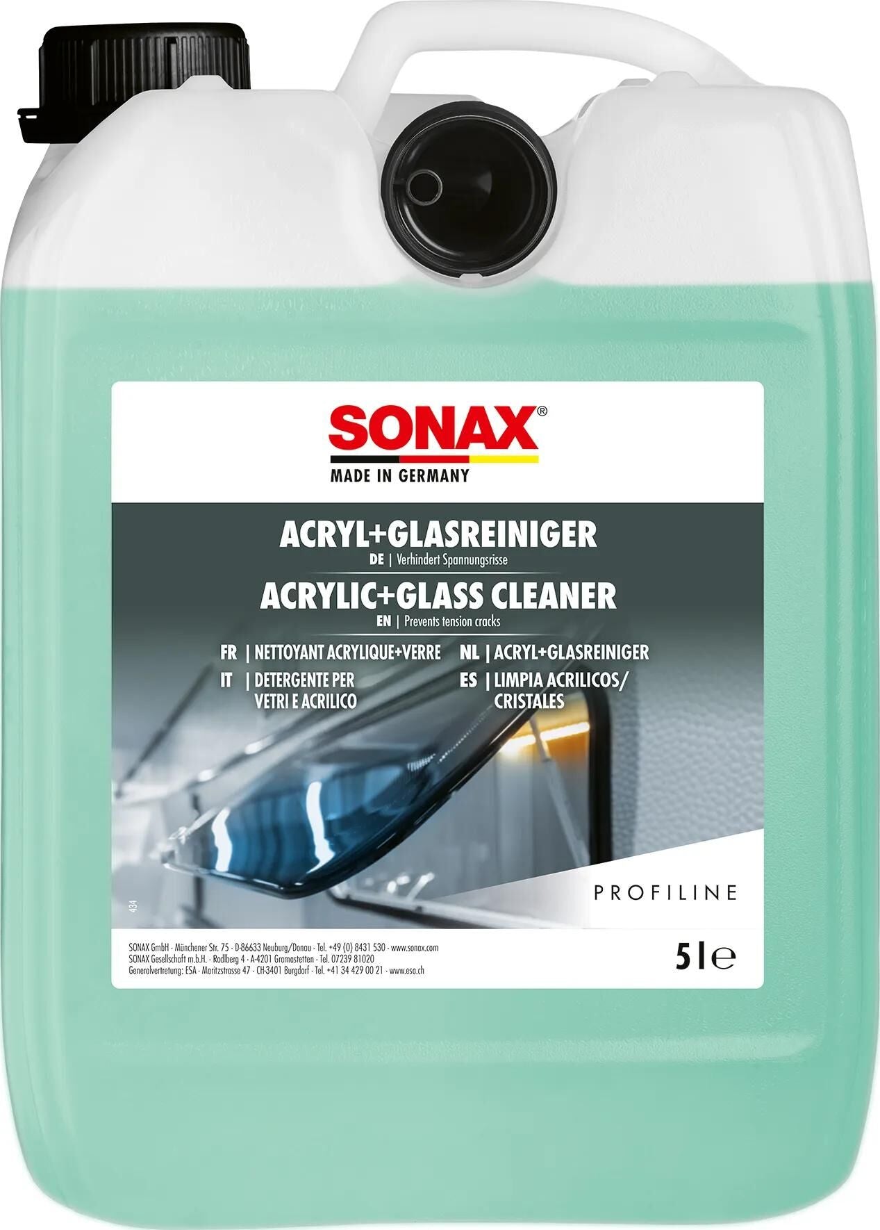 SONAX reiniger acryl+glasreiniger acrylic+glass cleaner
