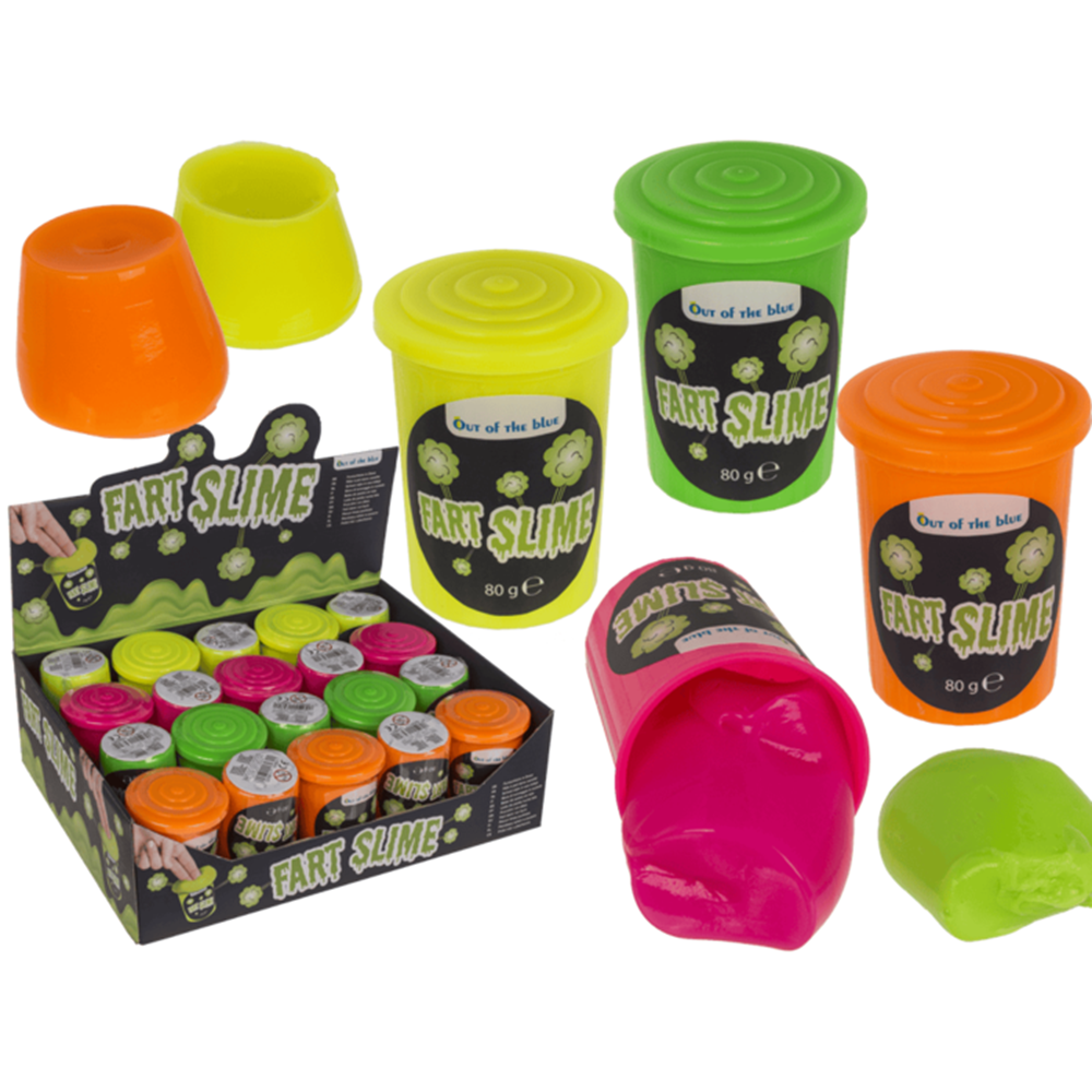 Dsp Scheet slijm ca 80 gr. 4 kleuren. 20