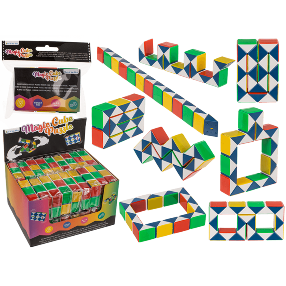 Dsp Magische Kubus Puzzel, 9x2,5 cm. 36