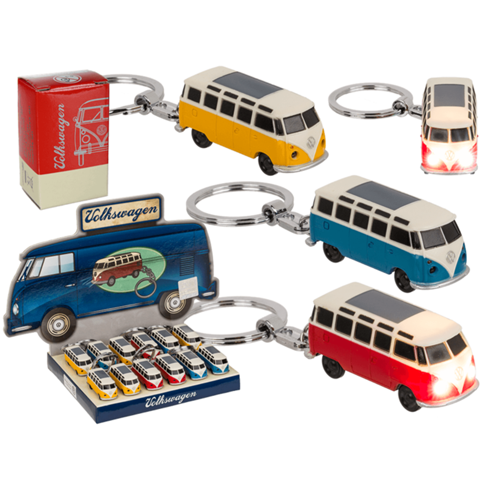 Dsp metalen sleutelhanger VW T1 bus. 196