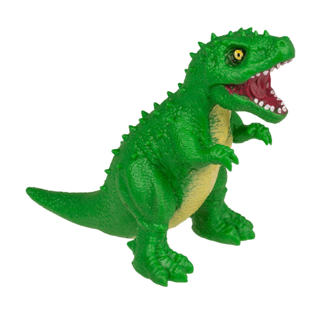 Strech Dino, 13 cm, 3 ass. 12 stuks.