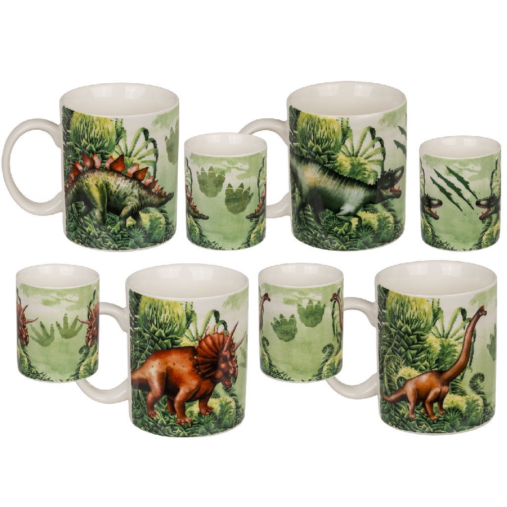 Overige Merken Porseleinen dinosaurus mok