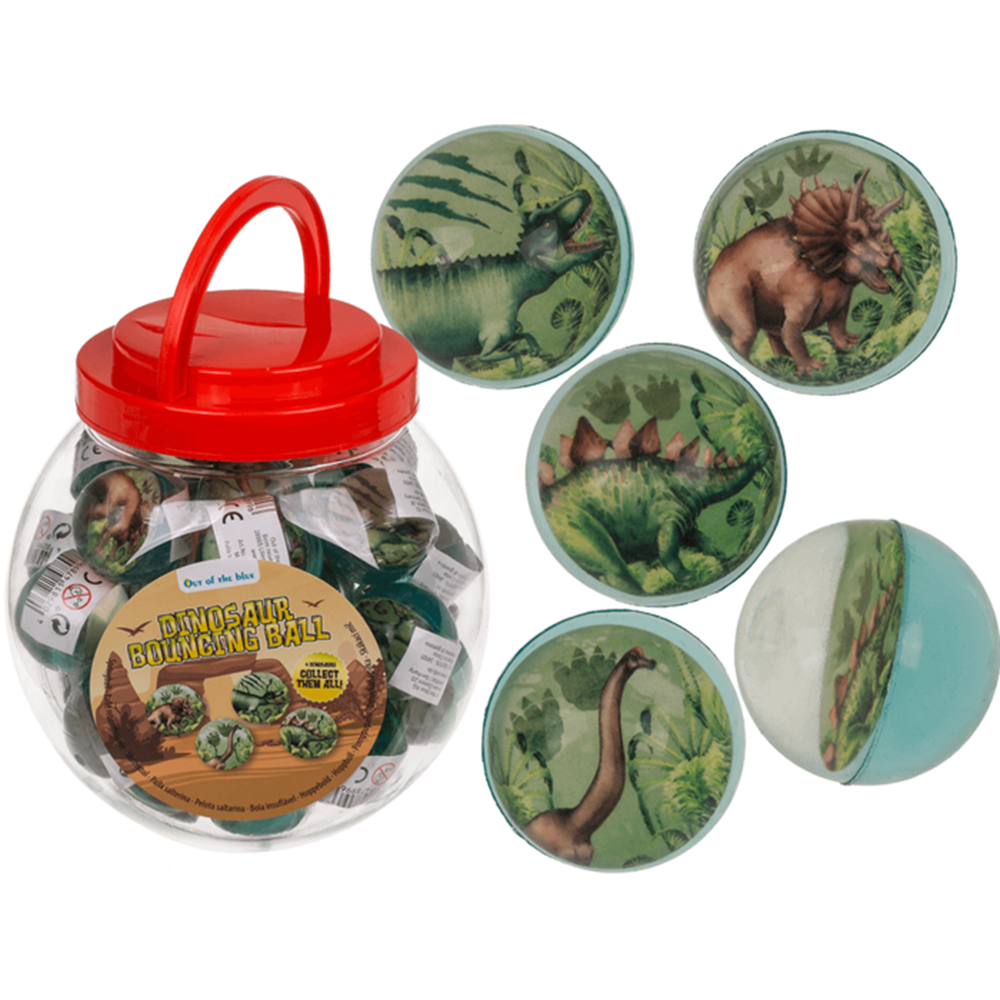 DSP stuiterballen Dinosaurus. 36 stuks