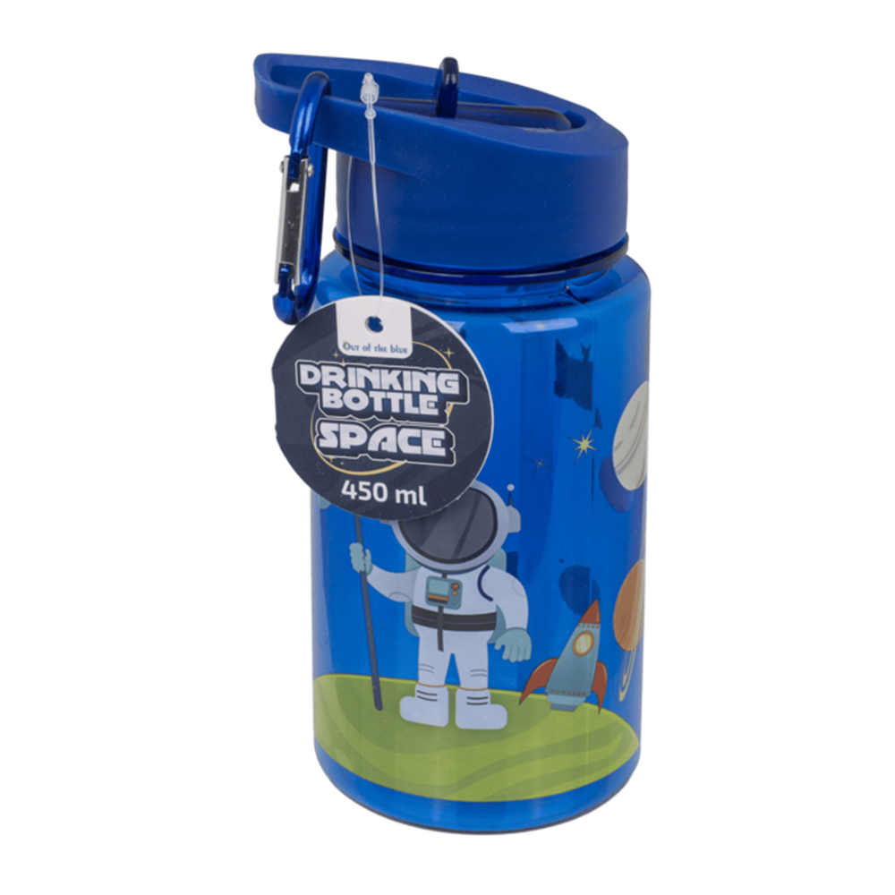 Abi Drinkfles, ruimte met rietje. 450 ml