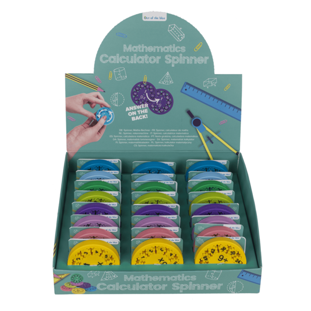 Dsp Spinner, rekenmachine. Vermenigvuldi