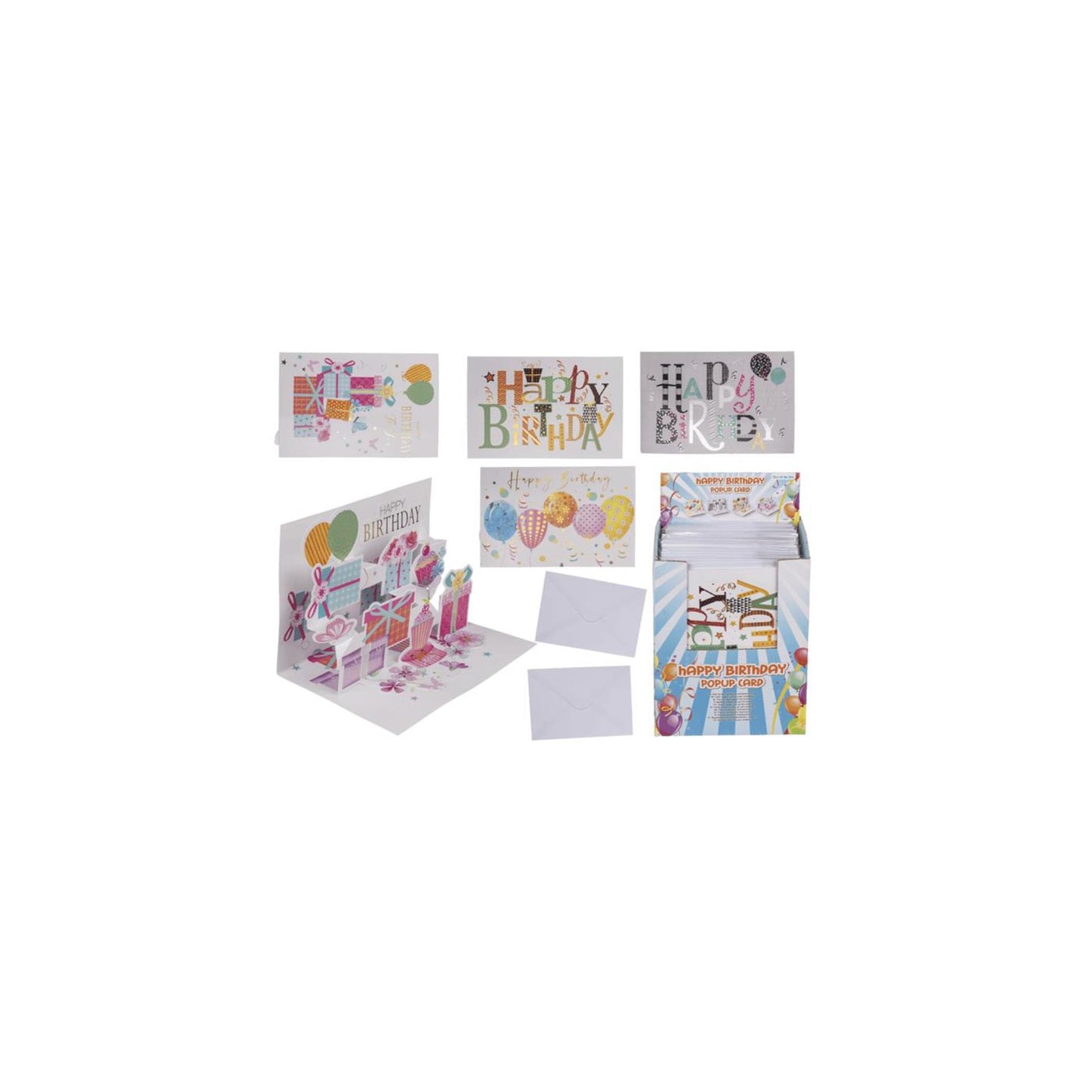 OOTB Pop-up geschenkkaart happy birthday