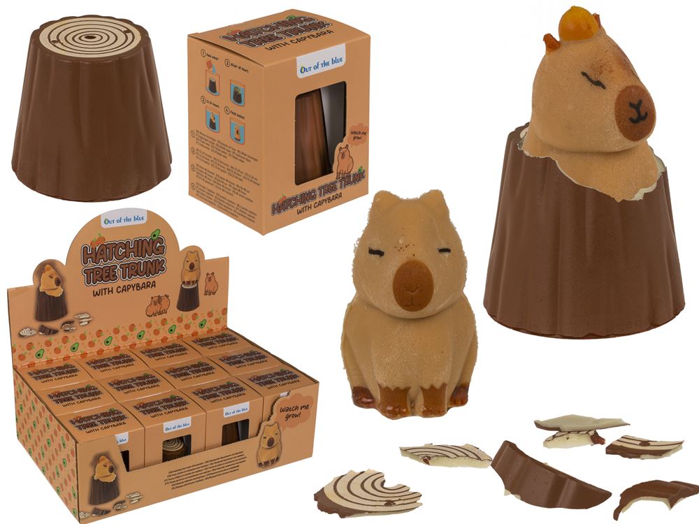 Dsp groei Capybara. 12 stuks in display.