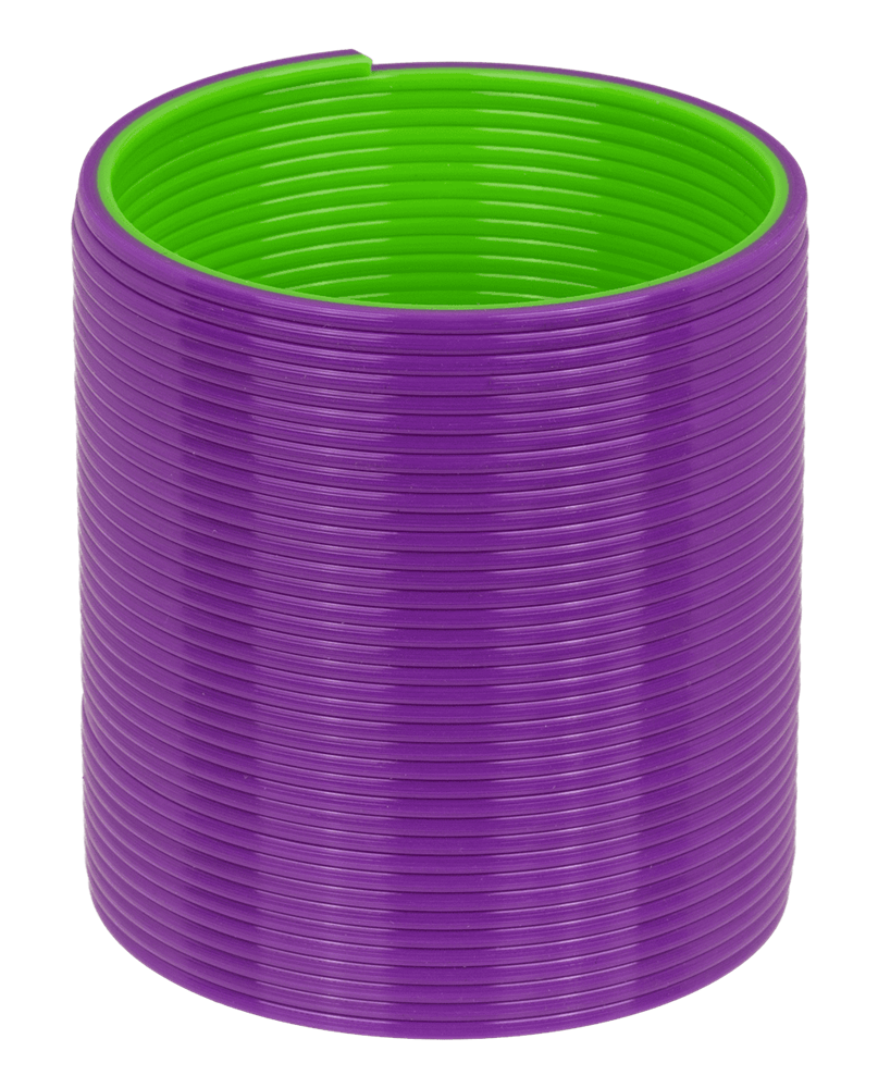 Dsp Traploper, tweekleurig. 9 cm. plasti